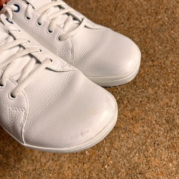 Birkenstock QO 500 NL white leather work sneakers - Picture 4 of 7